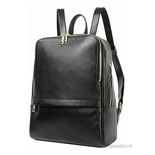 Coolcy Hot Style Women Real Genuine Leather Backpack Fashion Bag