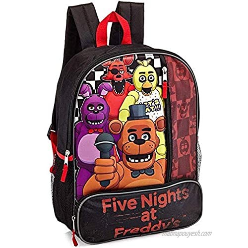 Five Night At Freddys FNAF 3D 16 Backpack