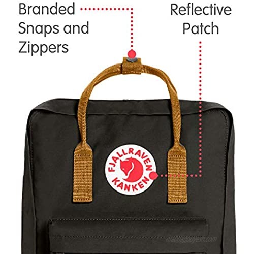Fjallraven Kanken Classic Backpack for Everyday Deep Forest/Acorn