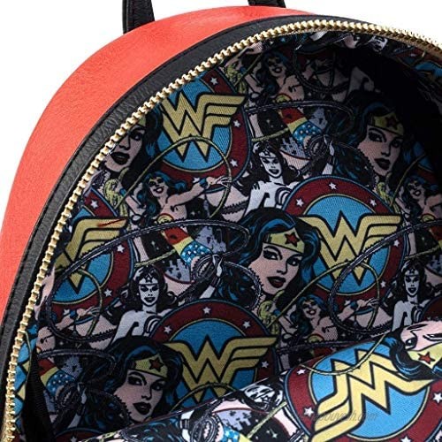 Loungefly Vintage Wonder Woman Cosplay Mini Backpack Standard