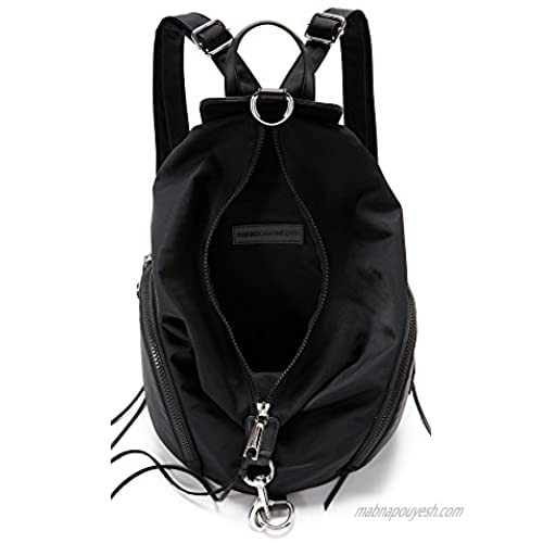 Rebecca Minkoff Women's Nylon Julian Backpack Black One Size
