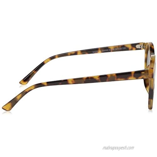 A.J. Morgan unisex adult Low Key Sunglasses Antique Tortoise 51 mm US