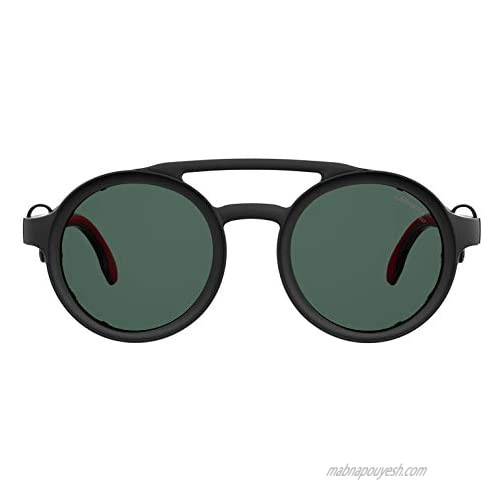 Carrera unisex adult Ca5046/S Sunglasses Black/Green 49 mm US