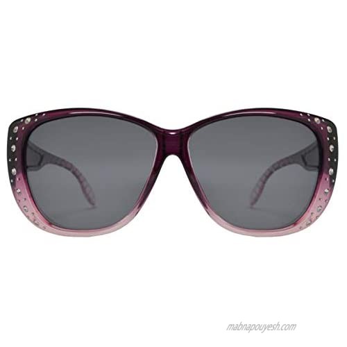 PZ - Polarized Women Sunglasses Wear to Cover Over Prescription Glasses UV Protection and HD Vision