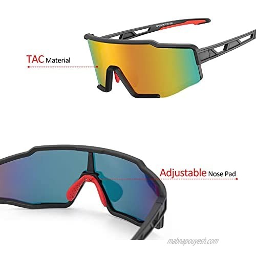 ROCKBROS Polarized Sunglasses for Men Women Cycling Glasses Sports Driving Bike Fishing Running Sunglasses TAC UV400 Protection