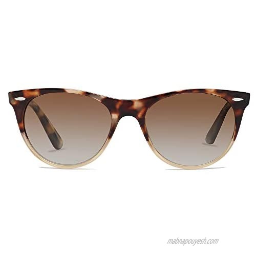 SOJOS Classic Polarized Sunglasses for Women Men Small Frame UV400 Lenses SJ2076