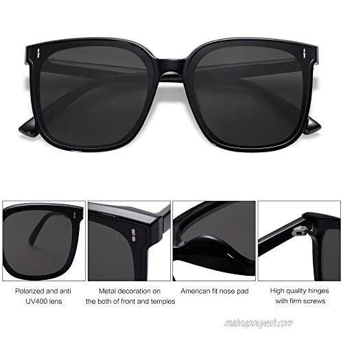 SOJOS Sunglasses for Women Men Vintage Style Shades SJ2157