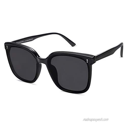 SOJOS Sunglasses for Women Men Vintage Style Shades SJ2157