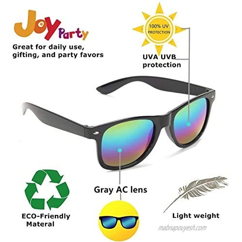 Wholesale Sunglasses Bulk for Adults Party Favors Retro Classic Shades 10 Pack