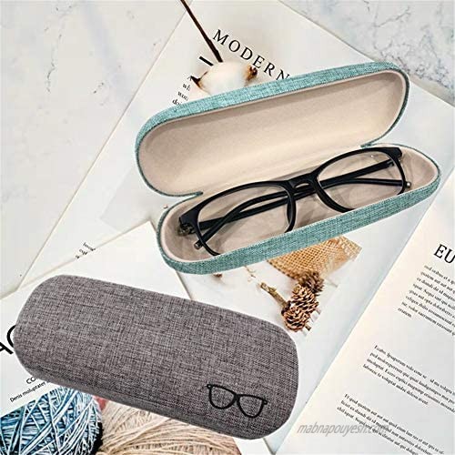 4 Pack Hard Shell Eyeglasses Cases Protective Glasses Case
