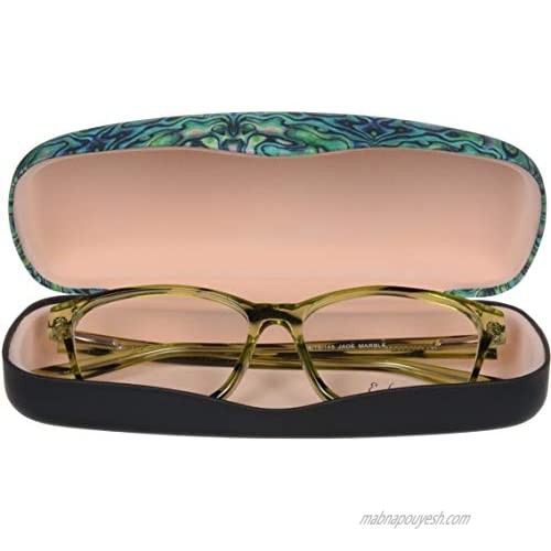 Hard Shell Eyeglass Case Clamshell Fits Small To Medium Frames Reading Glasses Sunglasses for Women Men