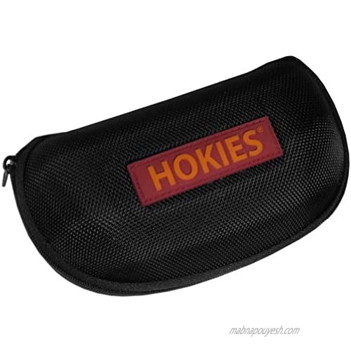 NCAA Virginia Tech Hokies Hard Shell Glasses Case  Black