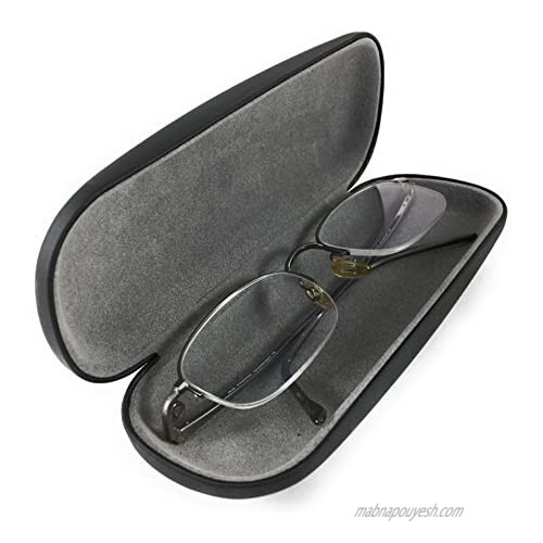 Pocket Size Medium Hard Shell Glasses Case for Eyeglasses Spectacles & Sunglasses