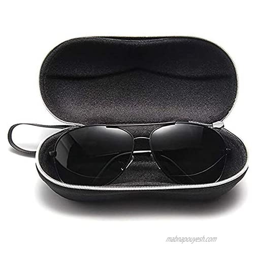 Portable Zipper Eyeglasses Sunglasses Case Impact Resistance Eyeglasses Box