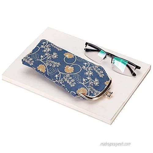 Signare Tapestry Stylish Glasses Sunglasses Pouch Storage Case in Jane Austen Design