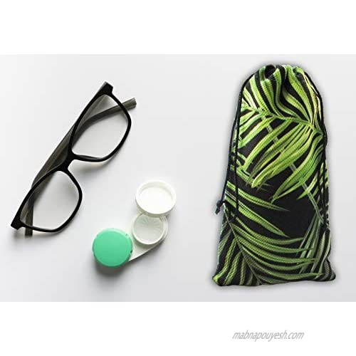 Soft Sunglasses Case - Eyeglasses Pouch Portable Sunglasses Sleeve Bag Goggles - Fabric Cell Phone Case For Women 3.7 x 6.6
