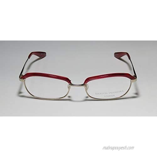 Barton Perreira Myra Womens/Ladies Cat Eye Full-rim Titanium Classy In Style Eyeglasses/Glasses