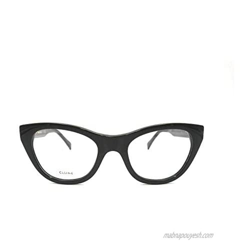 Celine CL50005I - 001 ACETATE Eyeglass Frame Black 49mm