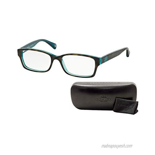 Coach HC6040 BROOKLYN Rectangle Eyeglasses For Women+FREE Complimentary Eyewear Care Kit
