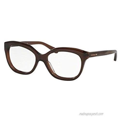 Coach Women's HC6096 Eyeglasses Dark Brown 51mm