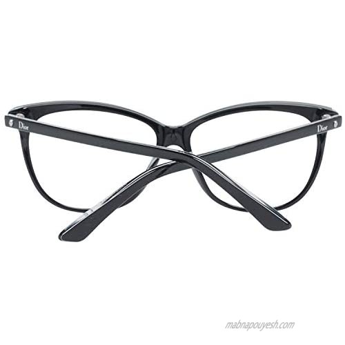 Eyeglasses Dior Montaigne 49 0807 Black / 00 Demo Lens 53/13/145