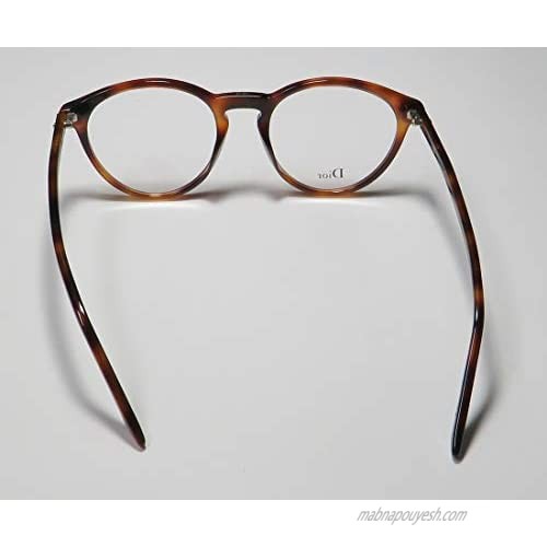 Eyeglasses Dior Montaigne 53 0086 Dark Havana / 00 Demo Lens