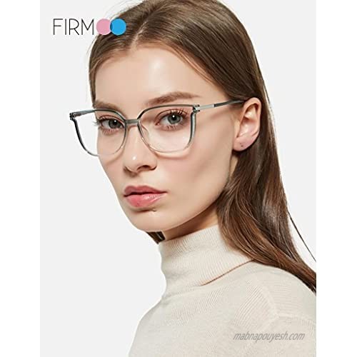 Firmoo Blue Light Blocking Glasses Computer Glasses Women Classy Oval Bluelight Blocker Eyewear