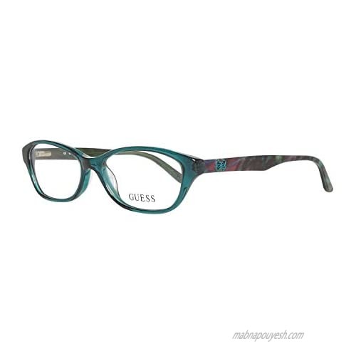 GUESS Eyeglasses GU 2417 Crystal Green 52MM