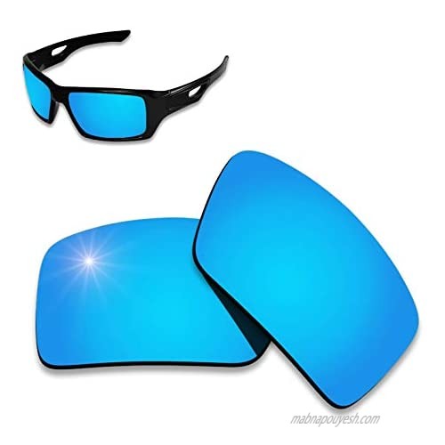 AHABAC Lenses Replacement for Costa Del Mar Reefton Frame Varieties - Polarized & Anti-Reflective & Water repel