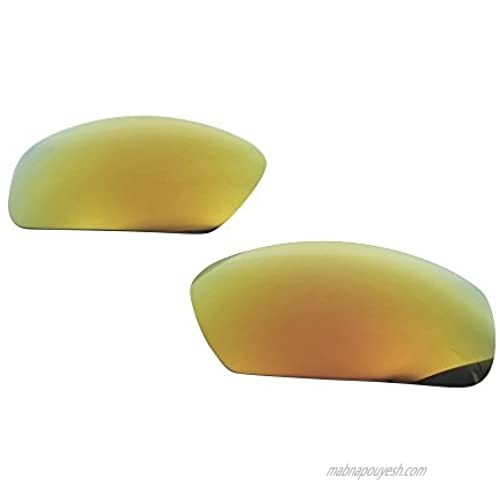 ReVive Optics Unisex-Adult Replacement Lenses (for (Spy Optic Logan Polarized Solar Flare)  (Orange/Red Mirror  One Size)  1 Pack