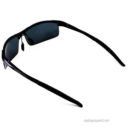 ANDOILT Mens Sports Polarized Sunglasses UV Protection Sunglasses for Men Fishing Driving