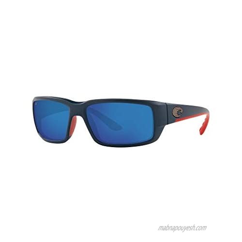 Costa Del Mar Men's Fantail Rectangular Sunglasses