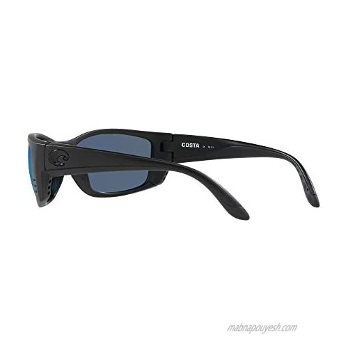 Costa Del Mar Men's Fisch 580p Rectangular Sunglasses