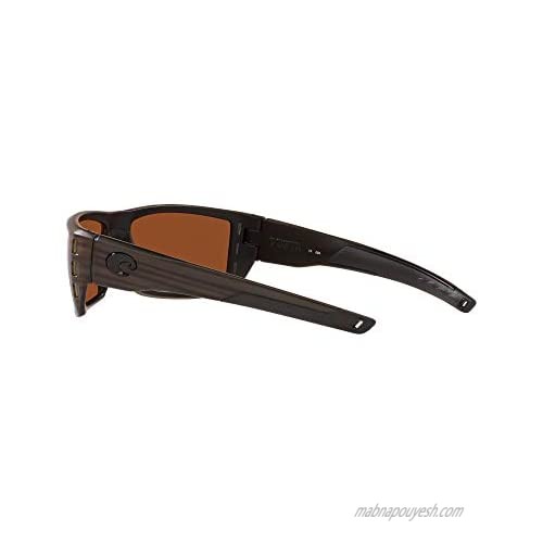 Costa Del Mar Men's Rafael Rectangular Sunglasses