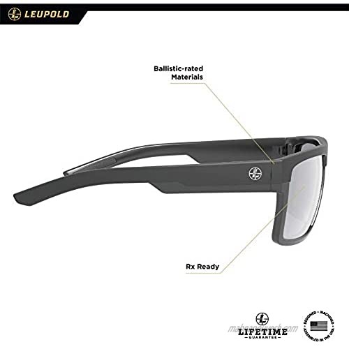 Leupold Becnara Performance Eyewear with Polarized Lenses DiamondCoat Shatterproof Lenses with In-Fused Polarization