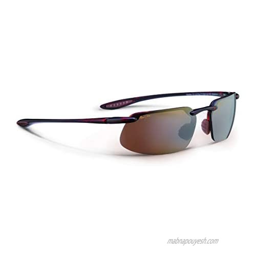 Maui Jim Kanaha Asian Fit Rectangular Sunglasses