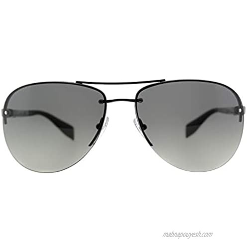 Prada Sport PS56MS 5AV3M1 Gunmetal PS56MS Pilot Sunglasses Lens Category 2 Size