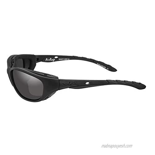 Wiley X Airrage Matte Black Frame with Grey Lenses