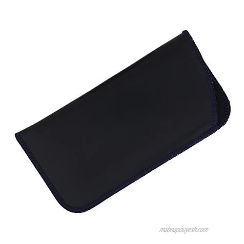 Classic Faux Leather Eyeglass Slip Cases In Navy For Men And Women  Multi Packs