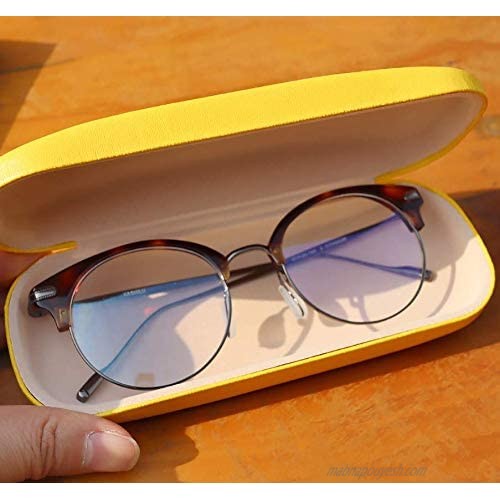 JQYXSS 1pieces Hard Shell Eyeglasses Glasses Case Cute Glasses CasePerfect for Eyeglasses Sunglasses