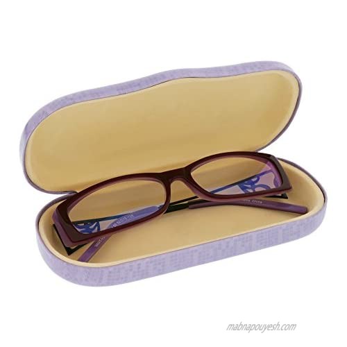 Matrix Hard Glasses Case For Women Eyewear Holder Fits Small To Medium Frames