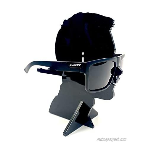 Table Top Mens Black Acrylic Sunglasses Head Eyewear Storage Stand Organizer