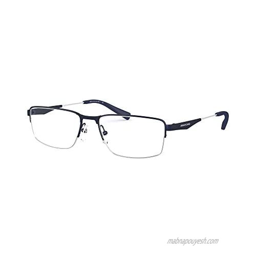 AX Armani Exchange Men's Ax1038 Rectangular Prescription Eyewear Frames