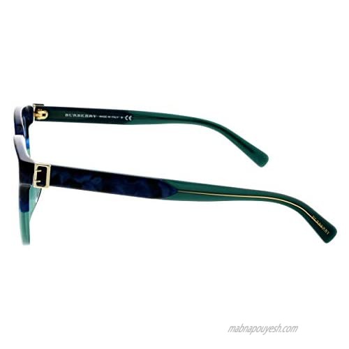 Burberry Women's BE2268F Eyeglasses Blue Havana/Green 53mm