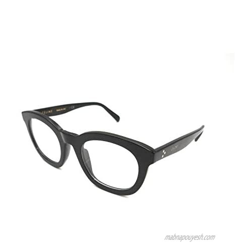 Celine CL50004I - 001 ACETATE Eyeglass Frame Black 48mm