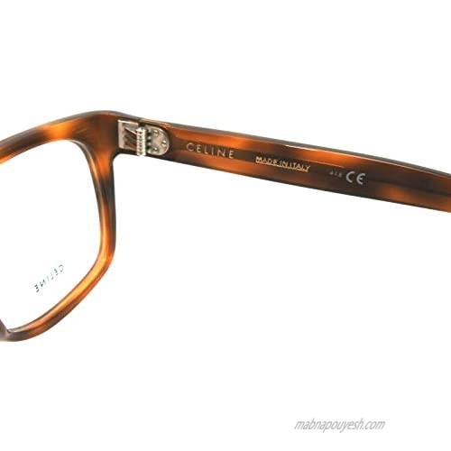 Celine CL50018I - 053 ACETATE Eyeglass Frame Tortoise 49mm