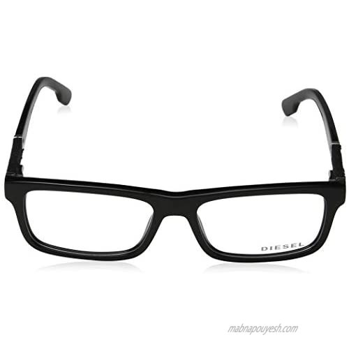Diesel DL5126 Eyeglass Frames - Matte Black Frame 54 mm Lens Diameter DL512654002
