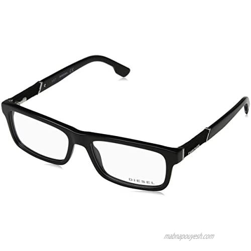 Diesel DL5126 Eyeglass Frames - Matte Black Frame  54 mm Lens Diameter DL512654002
