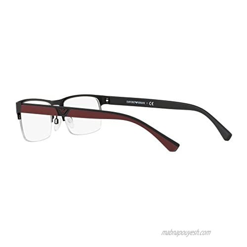 Eyeglasses Emporio Armani EA 1072 3001 MATTE BLACK