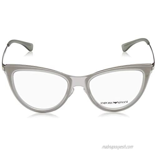 Eyeglasses Emporio Armani EA 1074 3015 Matte Transparent Grey